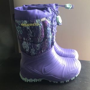 Kids Merrell Snow Boots